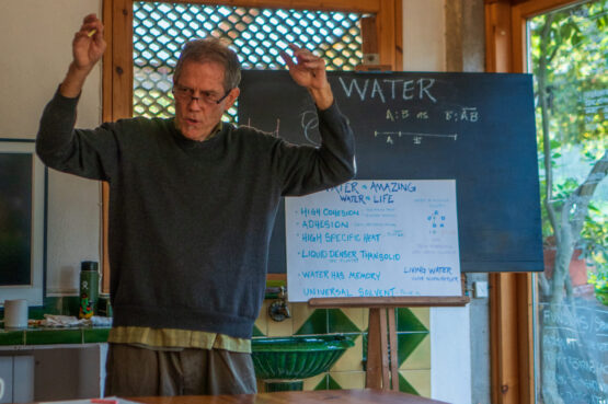 Permaculture Water course at La Bruguera