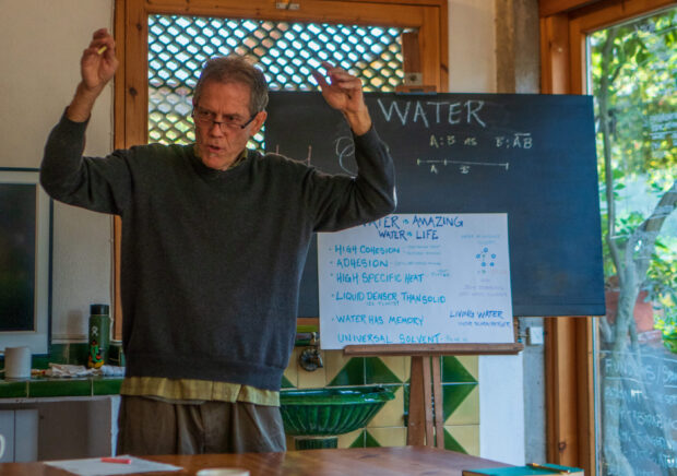 Permaculture Water course at La Bruguera