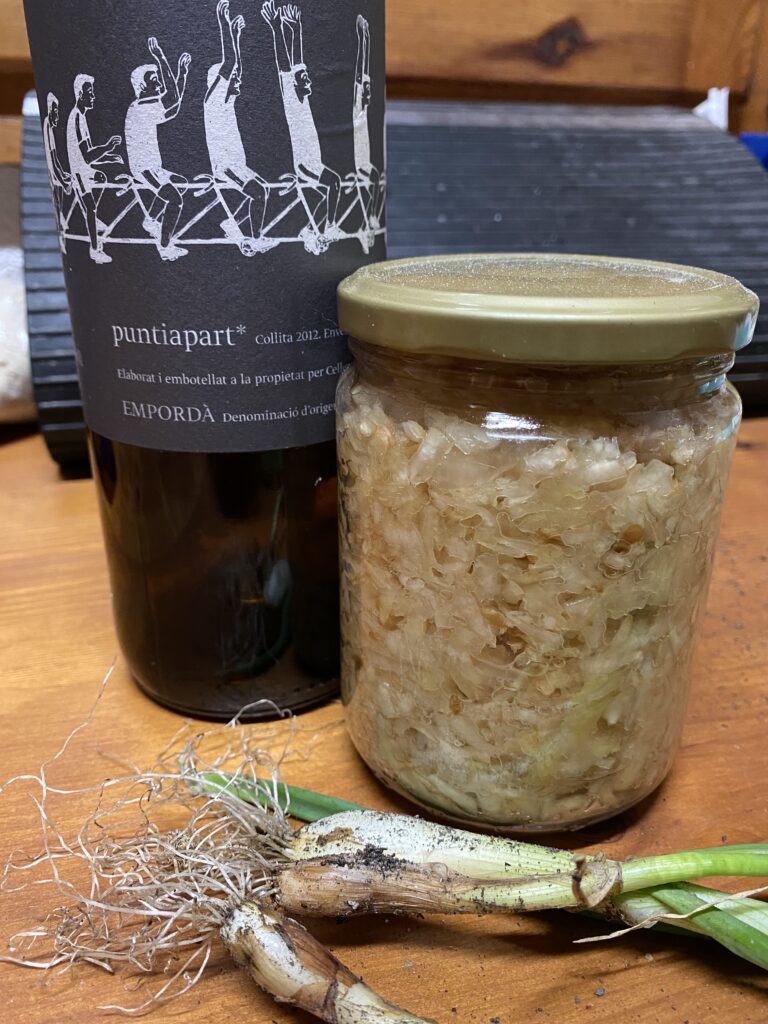 Jerusalem Artichoke ferment at La Bruguera